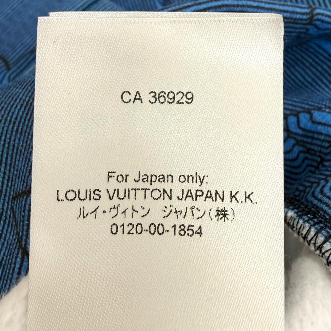 Pristine LOUIS VUITTON hoodie 3D Monogram All-Over Print Hoodie Pullover