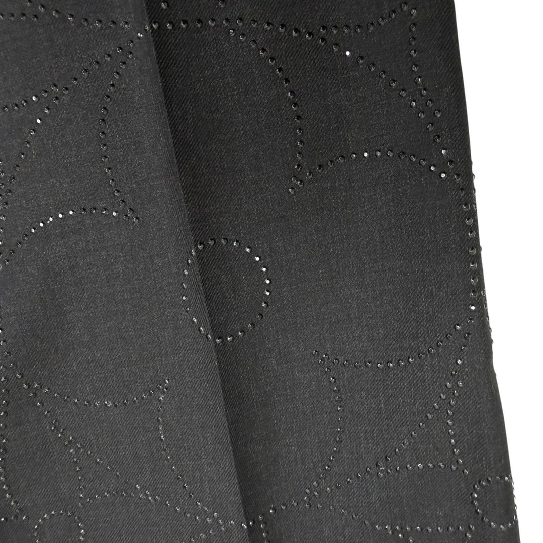 Pristine LOUIS VUITTON slacks Monogram Beaded Single Trousers gray