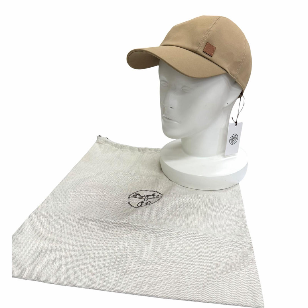 Pristine HERMES cap Casquette Miles Jacron H Craft Crude Cell