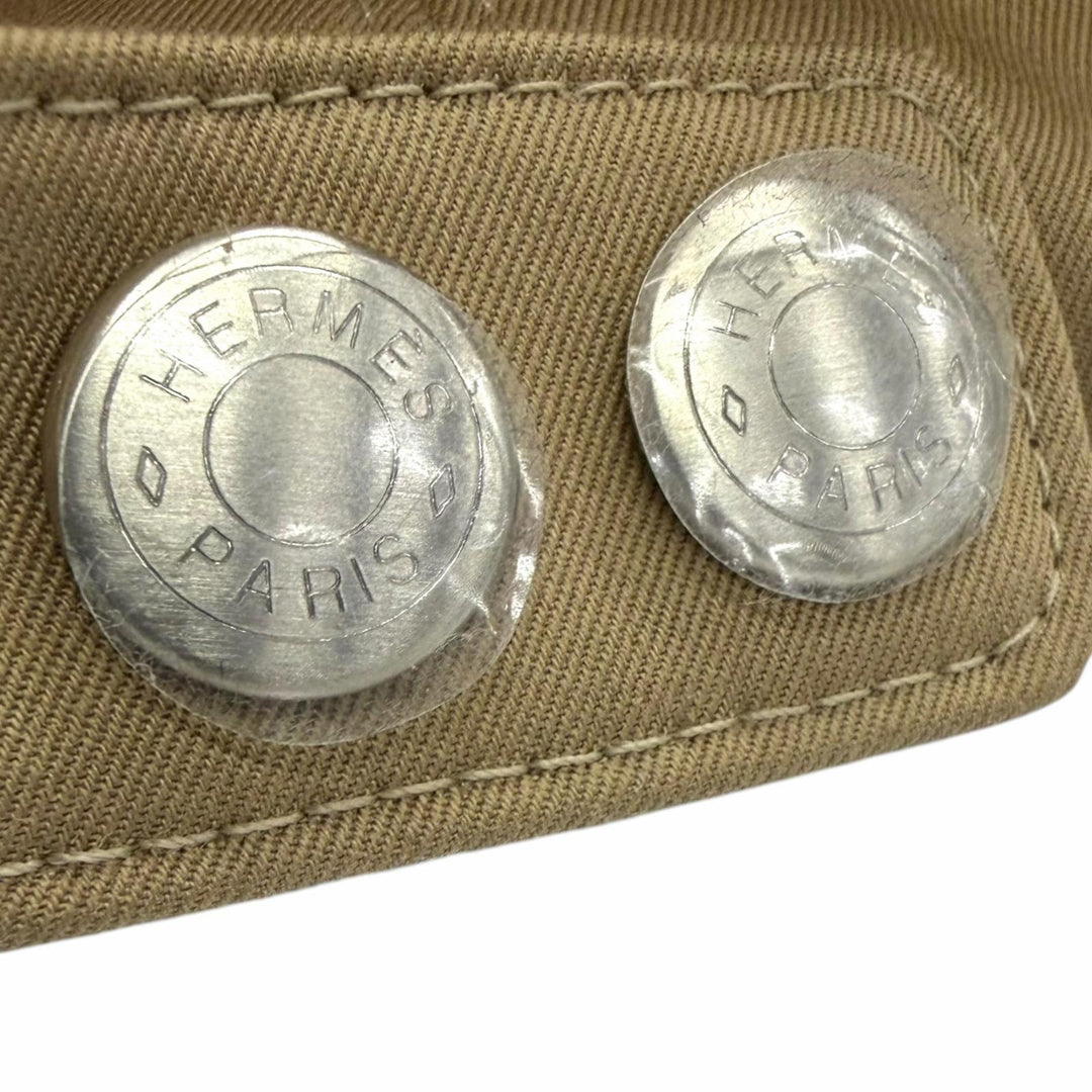 Pristine HERMES cap Casquette Miles Jacron H Craft Crude Cell