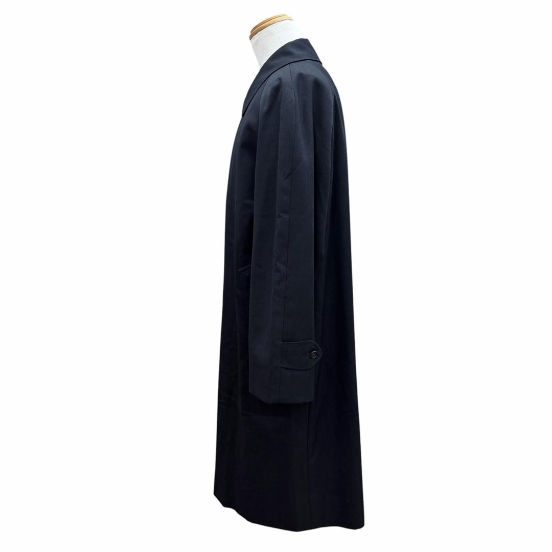 Excellent BURBERRY LONDON coat Dark navy wool mens