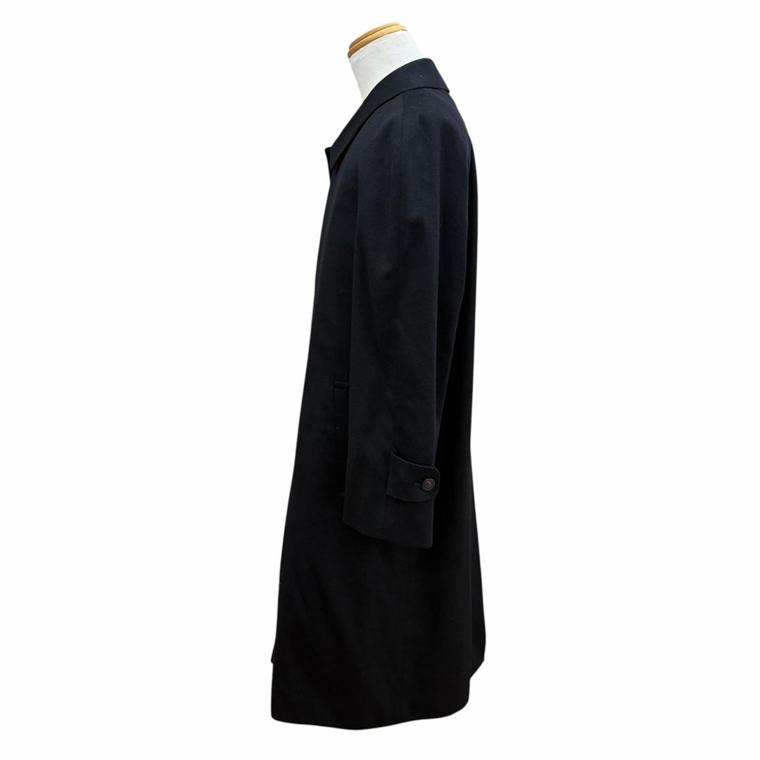 Excellent Christian Dior MONSIEUR coat Figurine tailoring black cashmere mens M