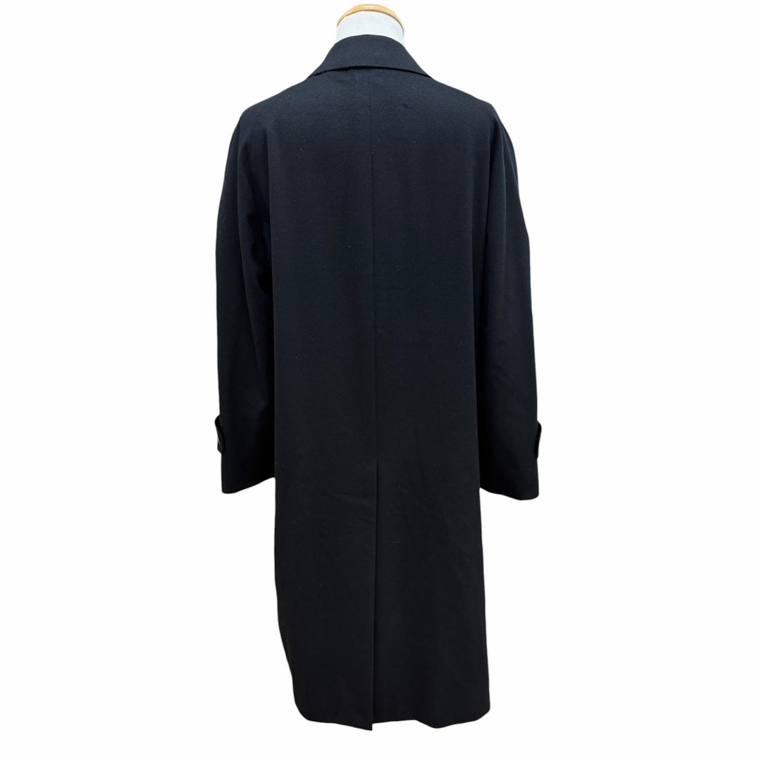 Excellent Christian Dior MONSIEUR coat Figurine tailoring black cashmere mens M
