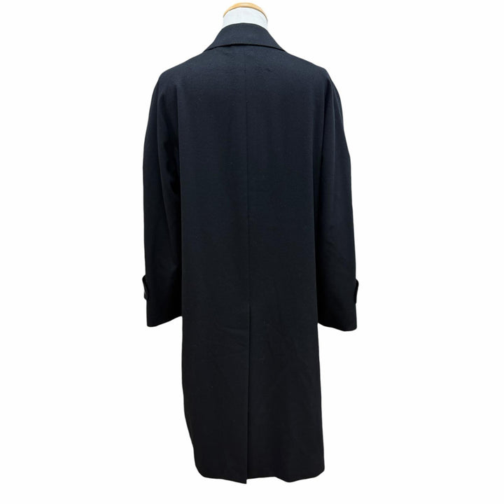 Excellent Christian Dior MONSIEUR coat Figurine tailoring black cashmere mens M