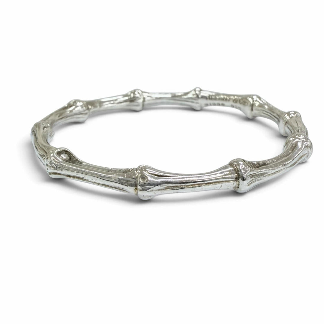 Great TIFFANY&Co. Bangle Bamboo bangle Bracelet accessories Silver 925 Women
