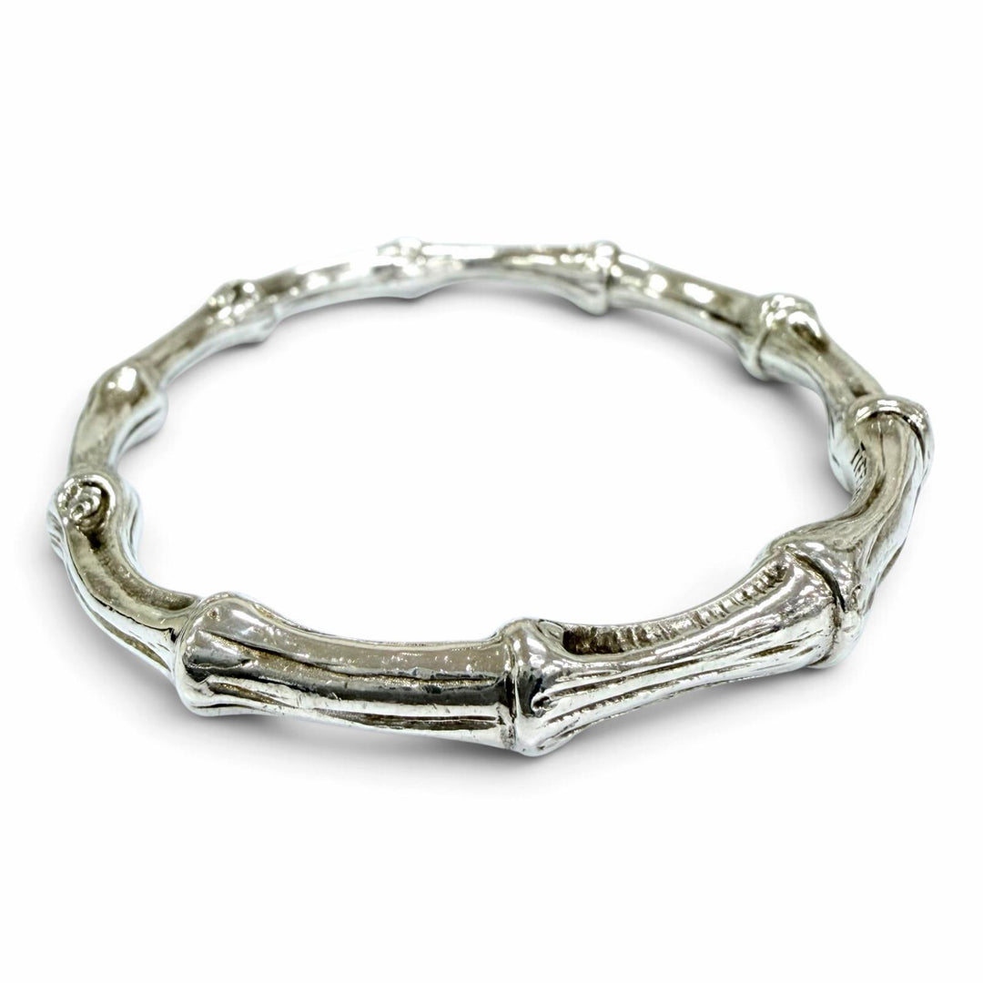 Great TIFFANY&Co. Bangle Bamboo bangle Bracelet accessories Silver 925 Women