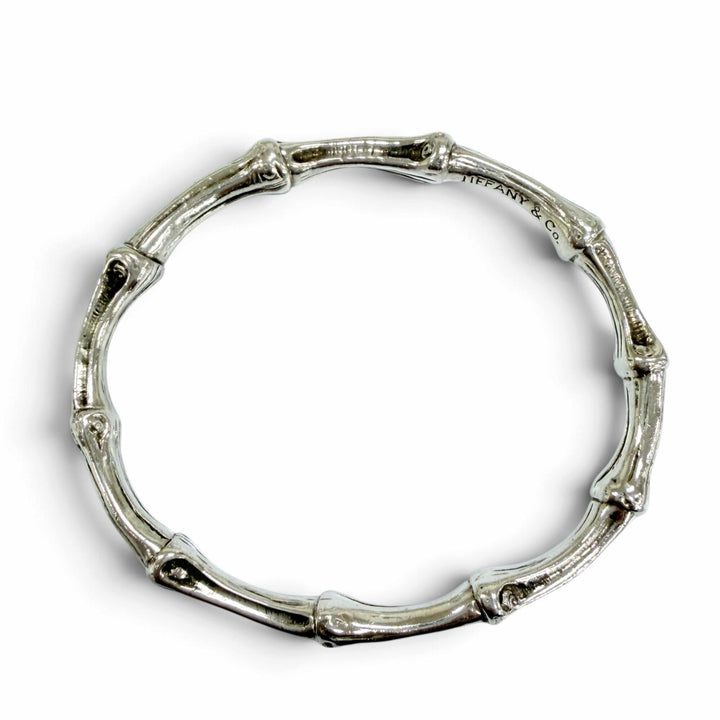 Great TIFFANY&Co. Bangle Bamboo bangle Bracelet accessories Silver 925 Women