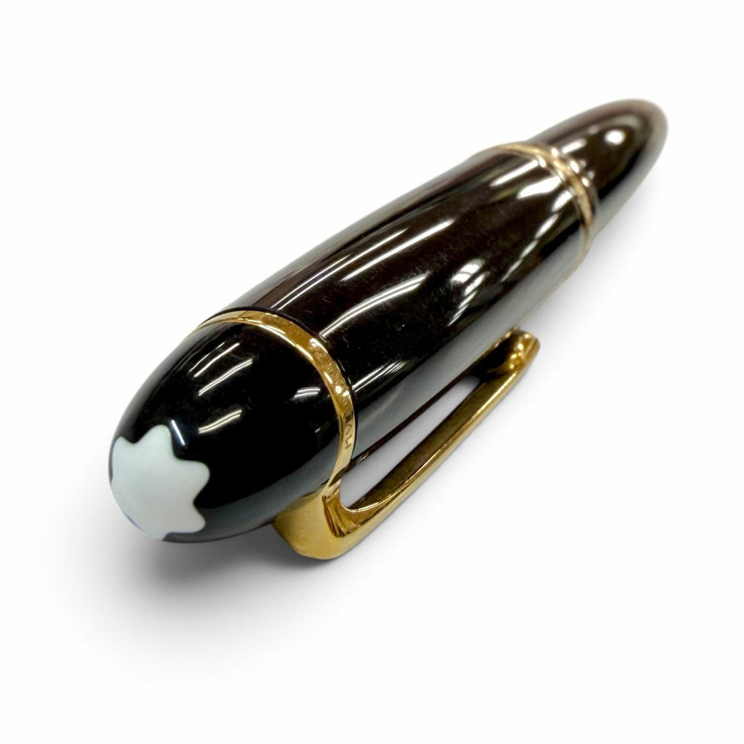 Great MONTBLANC Meisterstückle Grand White Star Cap-Type Rollerball Pen