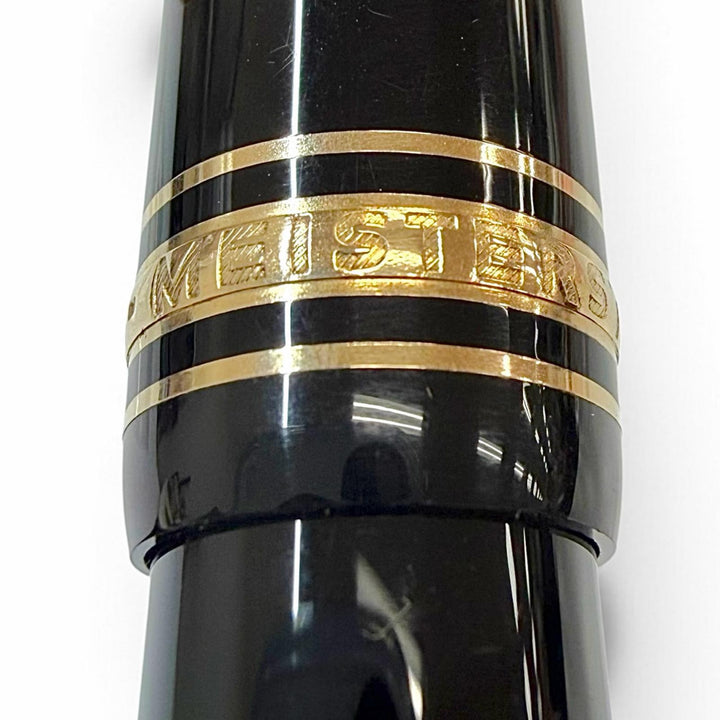 Great MONTBLANC Meisterstückle Grand White Star Cap-Type Rollerball Pen