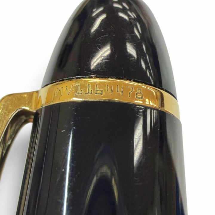 Great MONTBLANC Meisterstückle Grand White Star Cap-Type Rollerball Pen