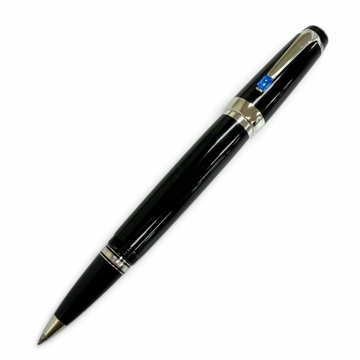 Great MONTBLANC Ballpoint pen BOHEME black Blue Gemstone mens
