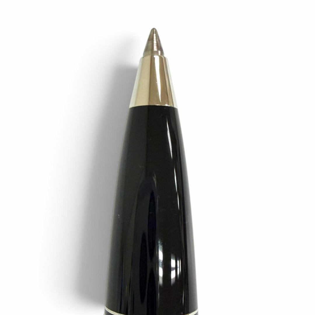 Great MONTBLANC Ballpoint pen BOHEME black Blue Gemstone mens