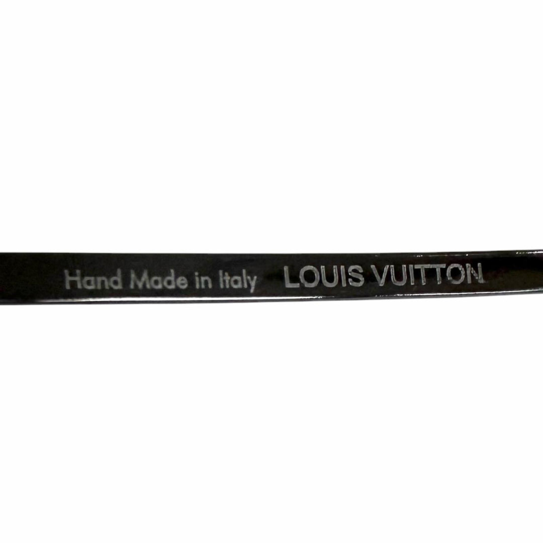 Very Good LOUIS VUITTON sunglasses Sokoa Damier Two Bridges Cancer metallic