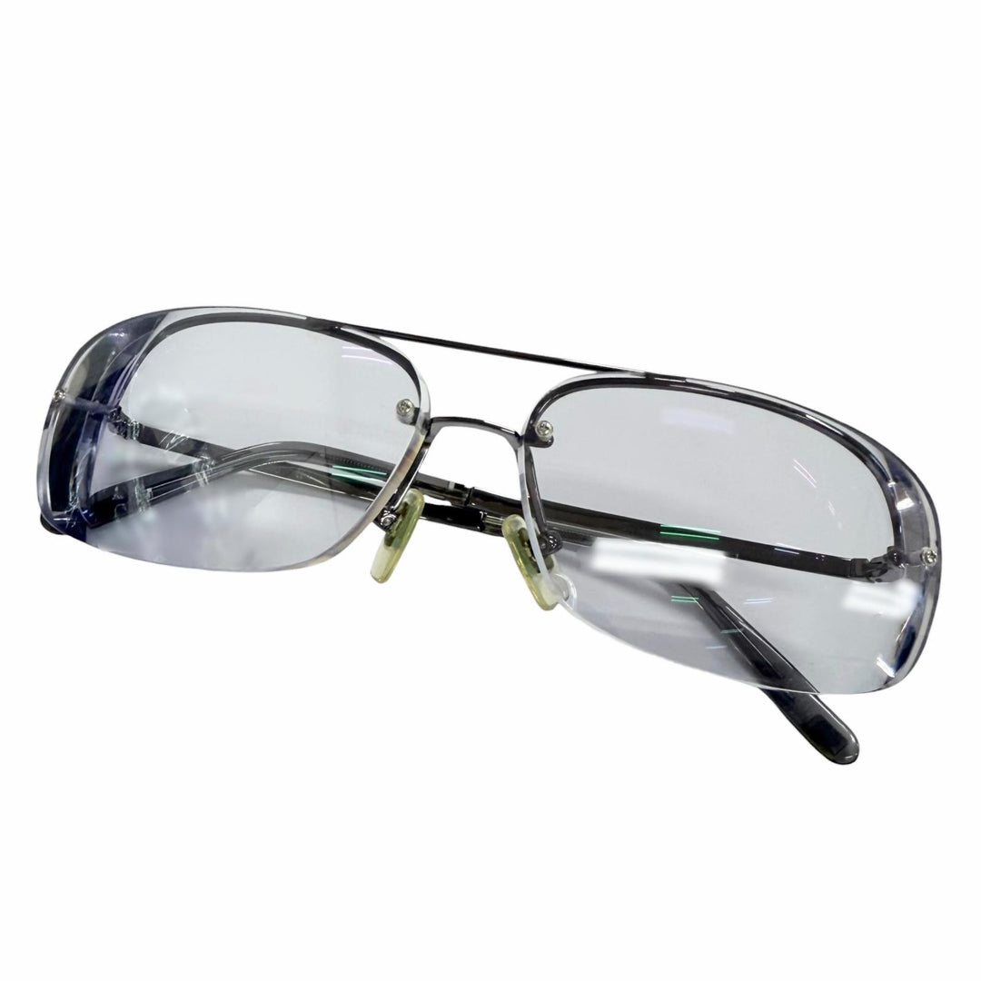 Very Good LOUIS VUITTON sunglasses Sokoa Damier Two Bridges Cancer metallic