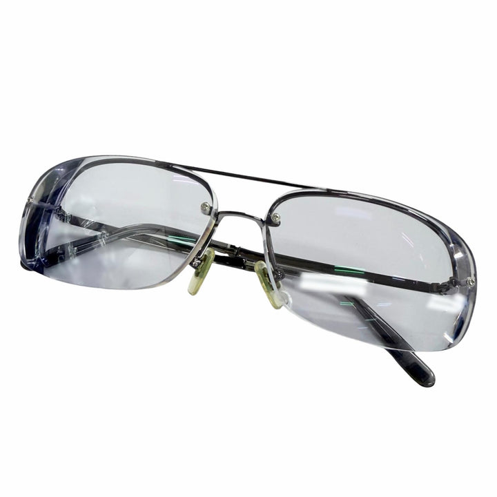 Very Good LOUIS VUITTON sunglasses Sokoa Damier Two Bridges Cancer metallic
