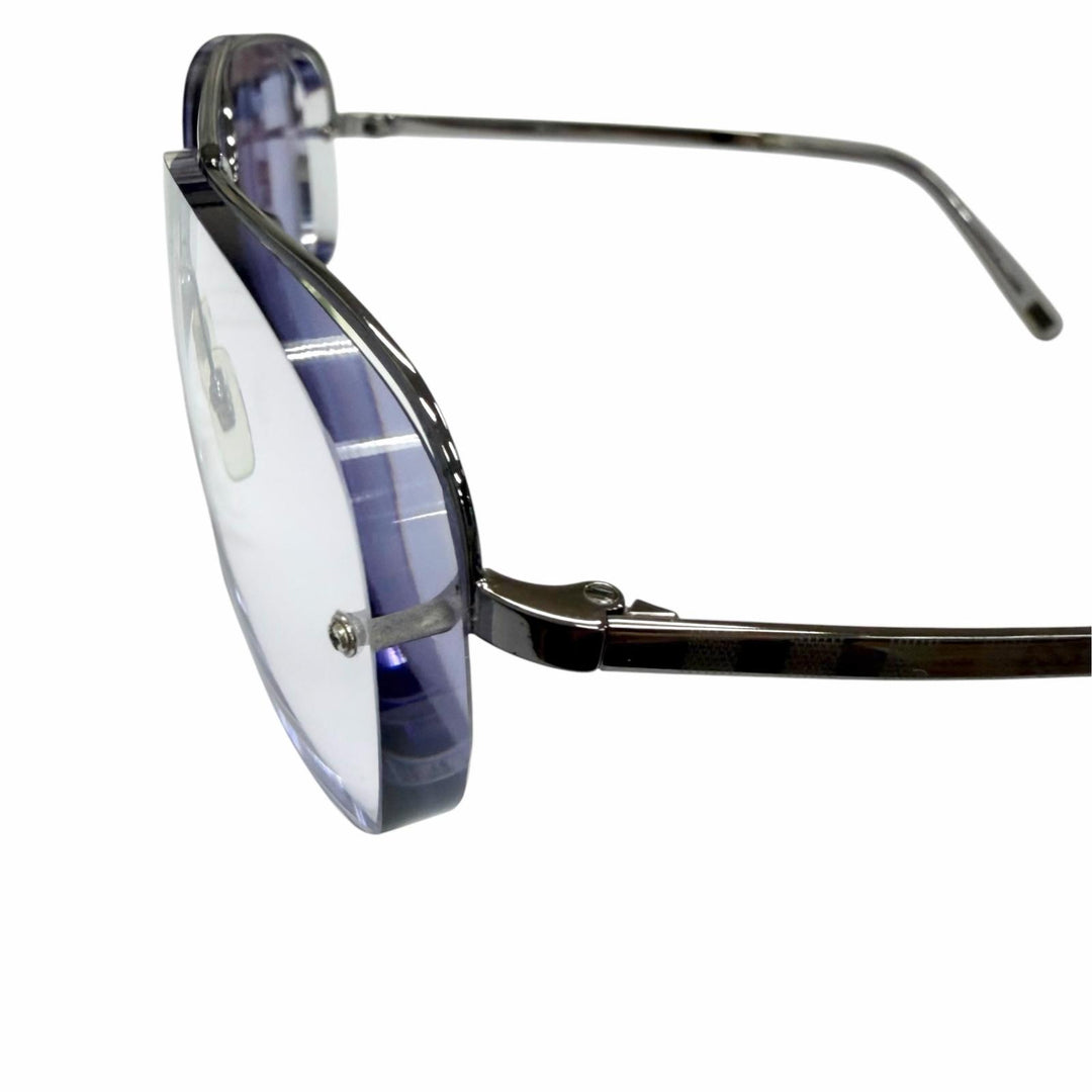 Very Good LOUIS VUITTON sunglasses Sokoa Damier Two Bridges Cancer metallic