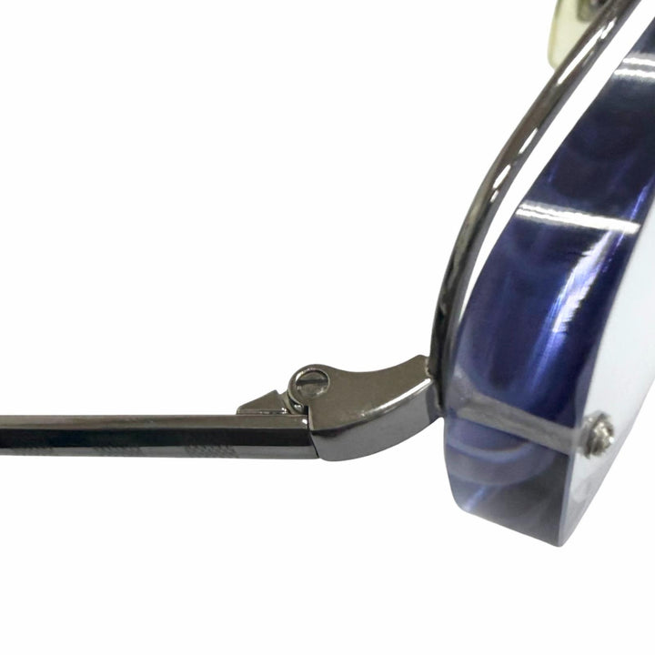 Very Good LOUIS VUITTON sunglasses Sokoa Damier Two Bridges Cancer metallic