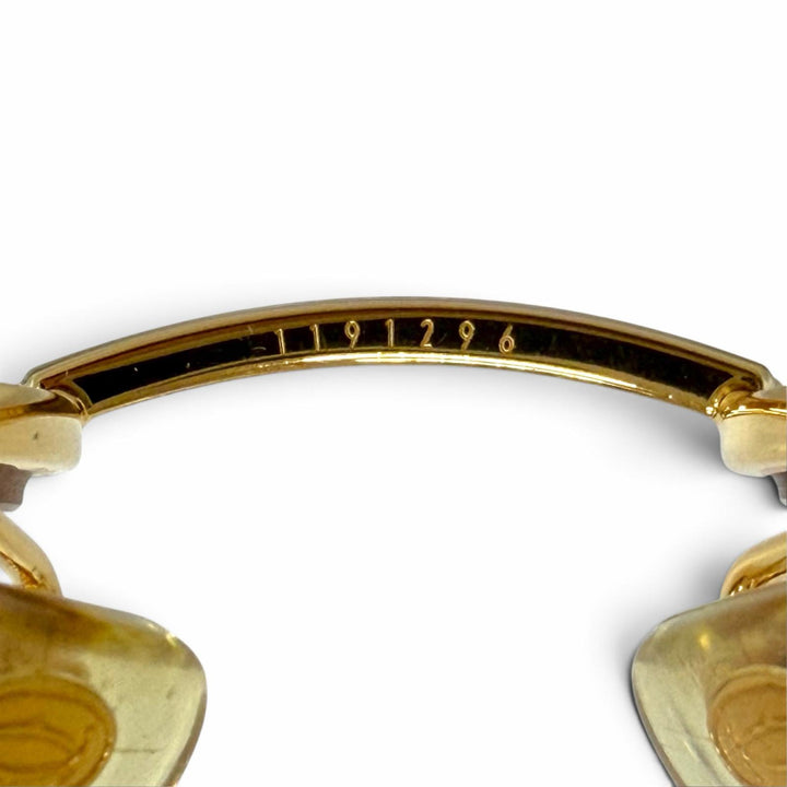 Very Good Cartier sunglasses Trinity Cat's Eye gold Women