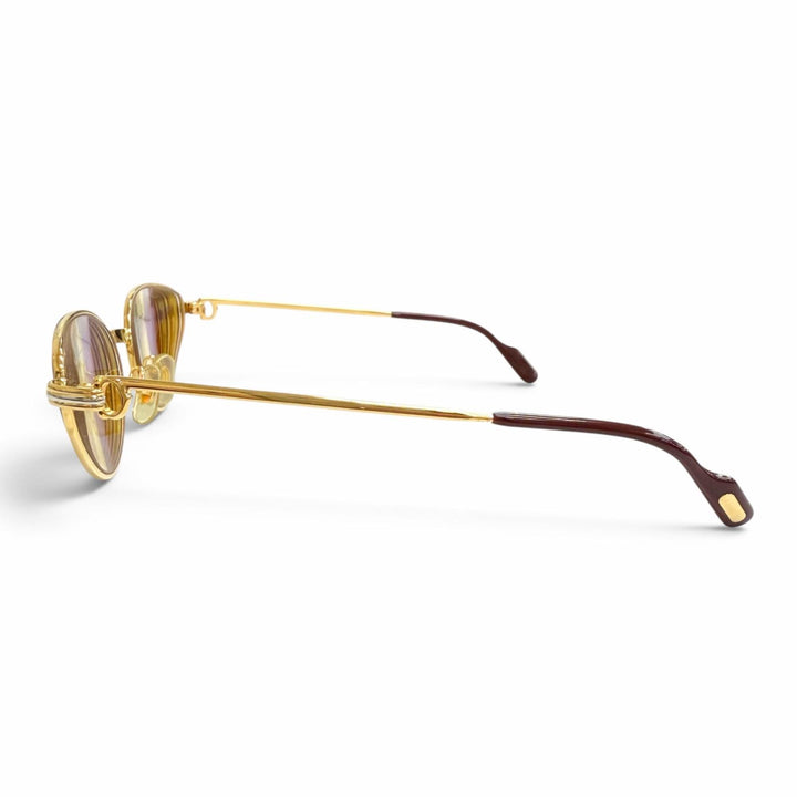 Very Good Cartier sunglasses Trinity Cat's Eye gold Women