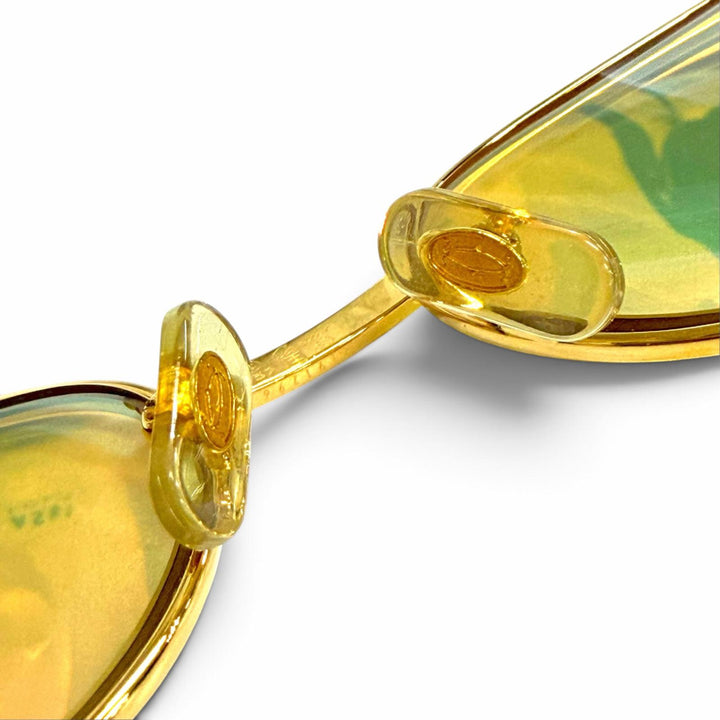 Very Good Cartier sunglasses Trinity Cat's Eye gold Women