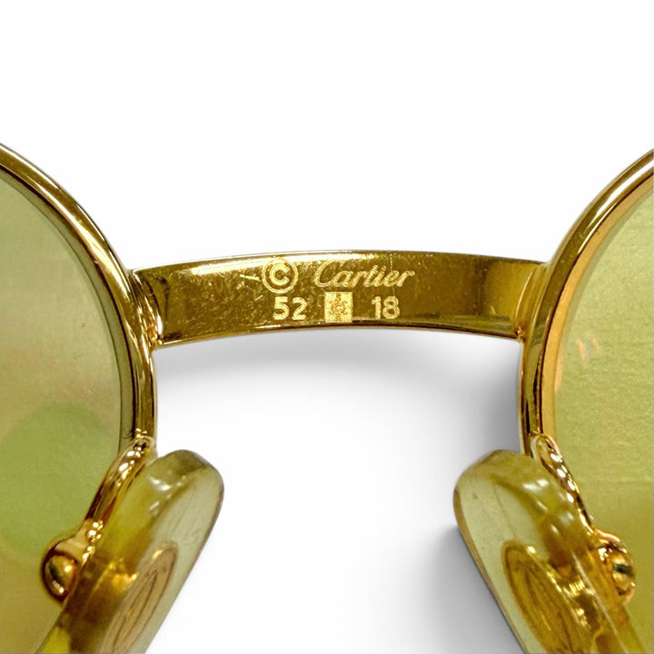 Very Good Cartier sunglasses Trinity Cat's Eye gold Women