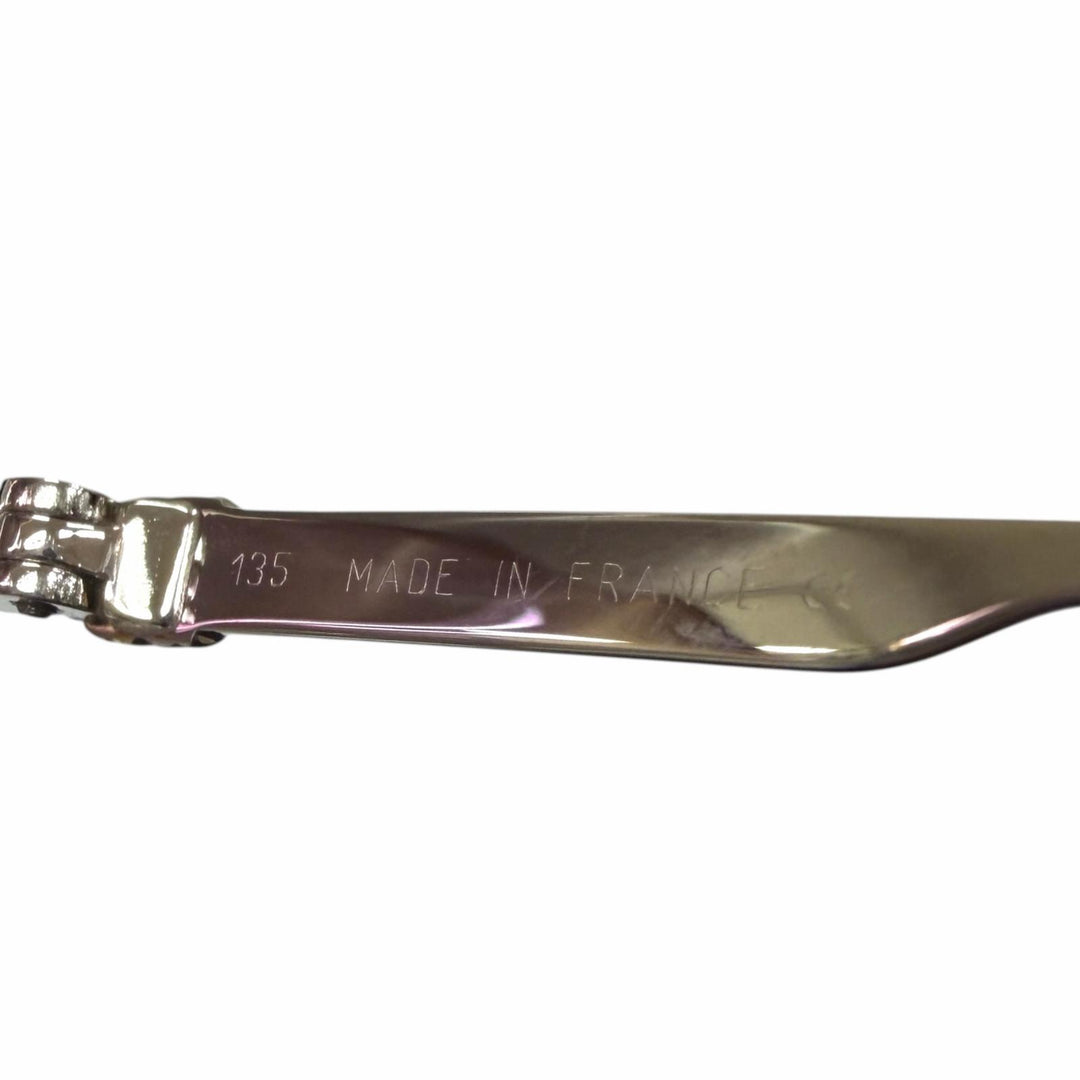Very Good Cartier sunglasses Square Half Rim Silver mens
