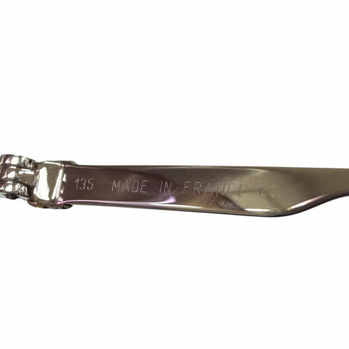 Very Good Cartier sunglasses Square Half Rim Silver mens
