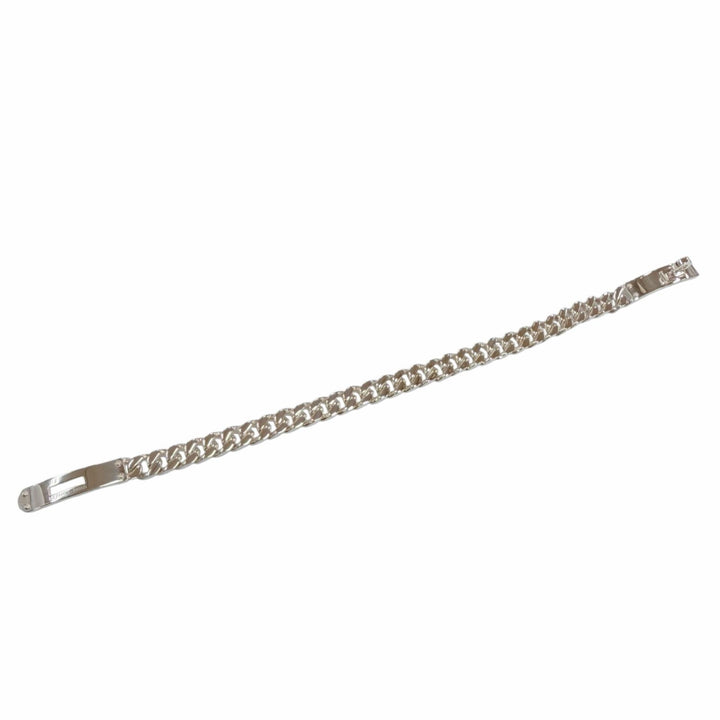 Excellent HERMES Kelly Gourmet Bracelet TPM Silver AG925 LG Women 25S368416