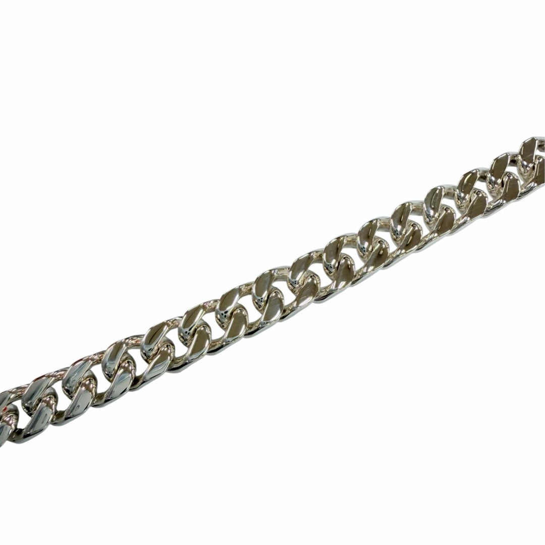 Excellent HERMES Kelly Gourmet Bracelet TPM Silver AG925 LG Women 25S368416