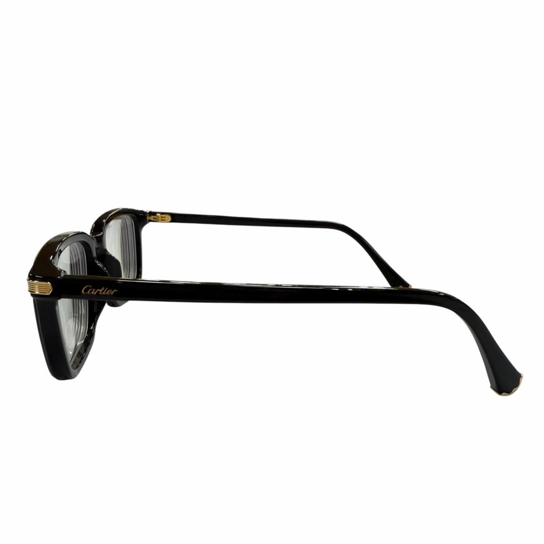 Great Cartier Glasses With logo black mens F01HT00990 CT0586O