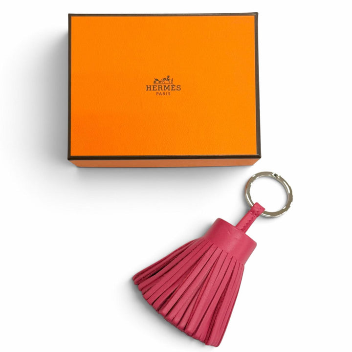 Excellent HERMES Bag charm Carmen Tassel Anyo Miro Women