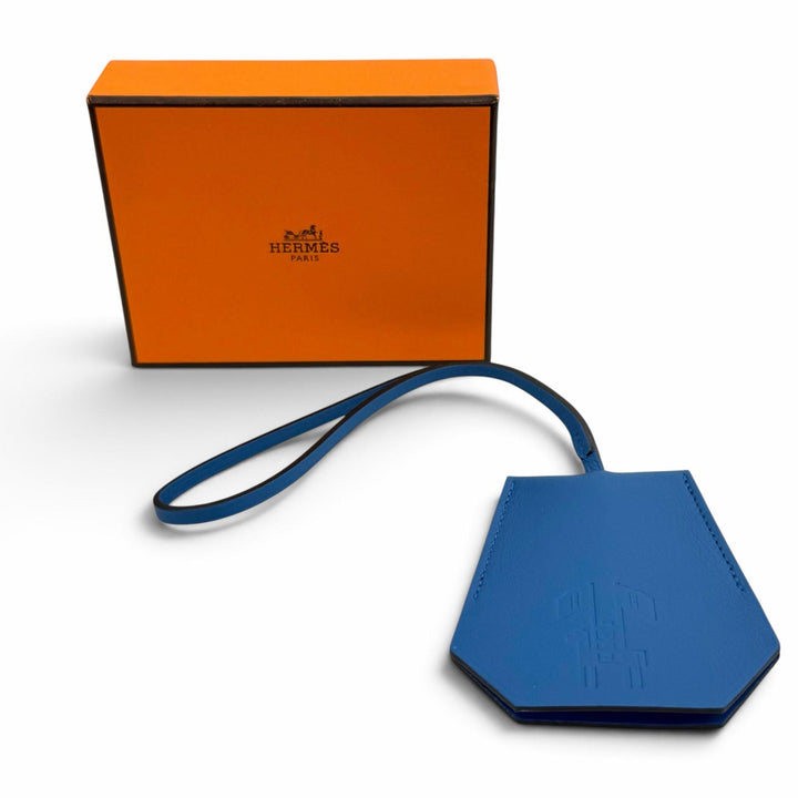 Pristine HERMES Bag charm Years Gift Vaux Swift Leather Women