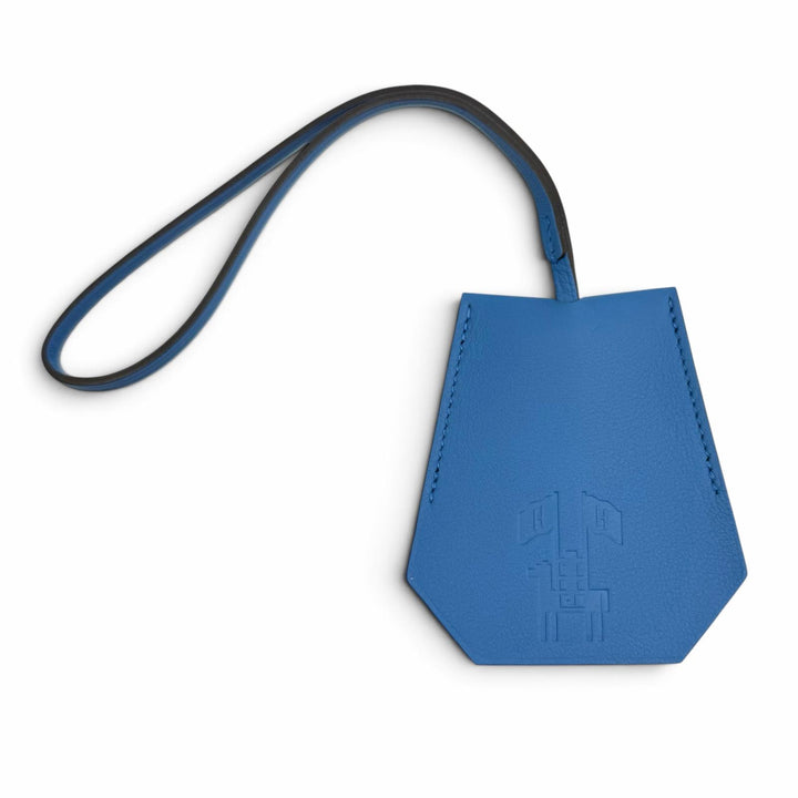 Pristine HERMES Bag charm Years Gift Vaux Swift Leather Women