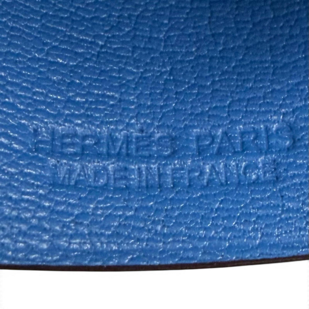 Pristine HERMES Bag charm Years Gift Vaux Swift Leather Women