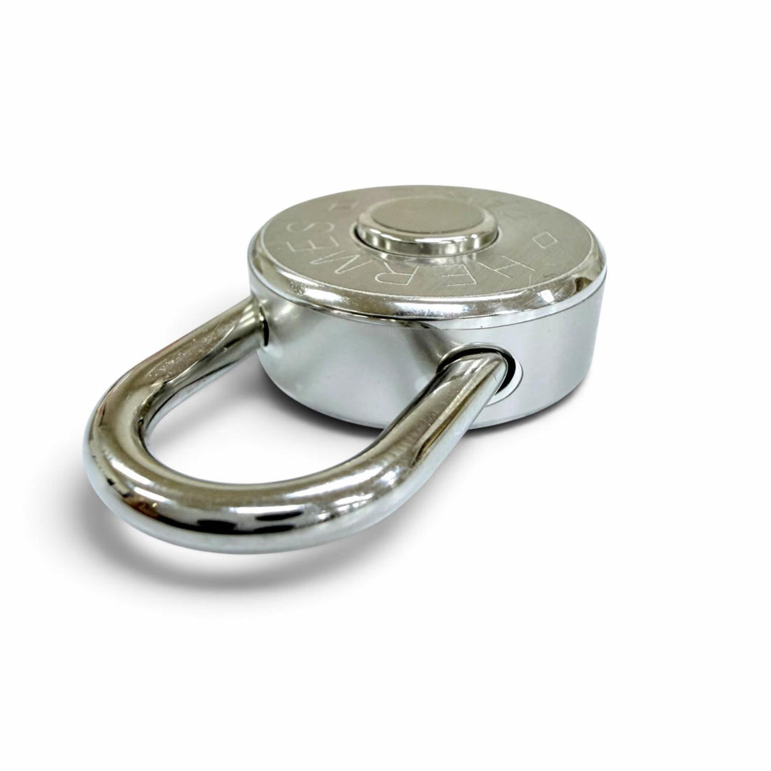 Excellent HERMES charm Crude Cell Charm Stainless Steel Current product Silver