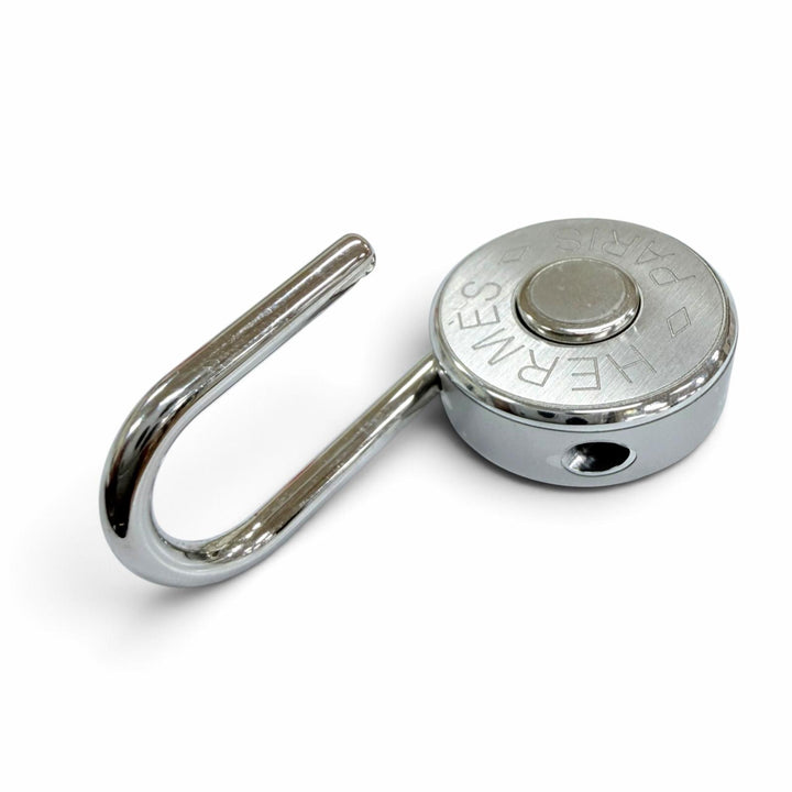 Excellent HERMES charm Crude Cell Charm Stainless Steel Current product Silver