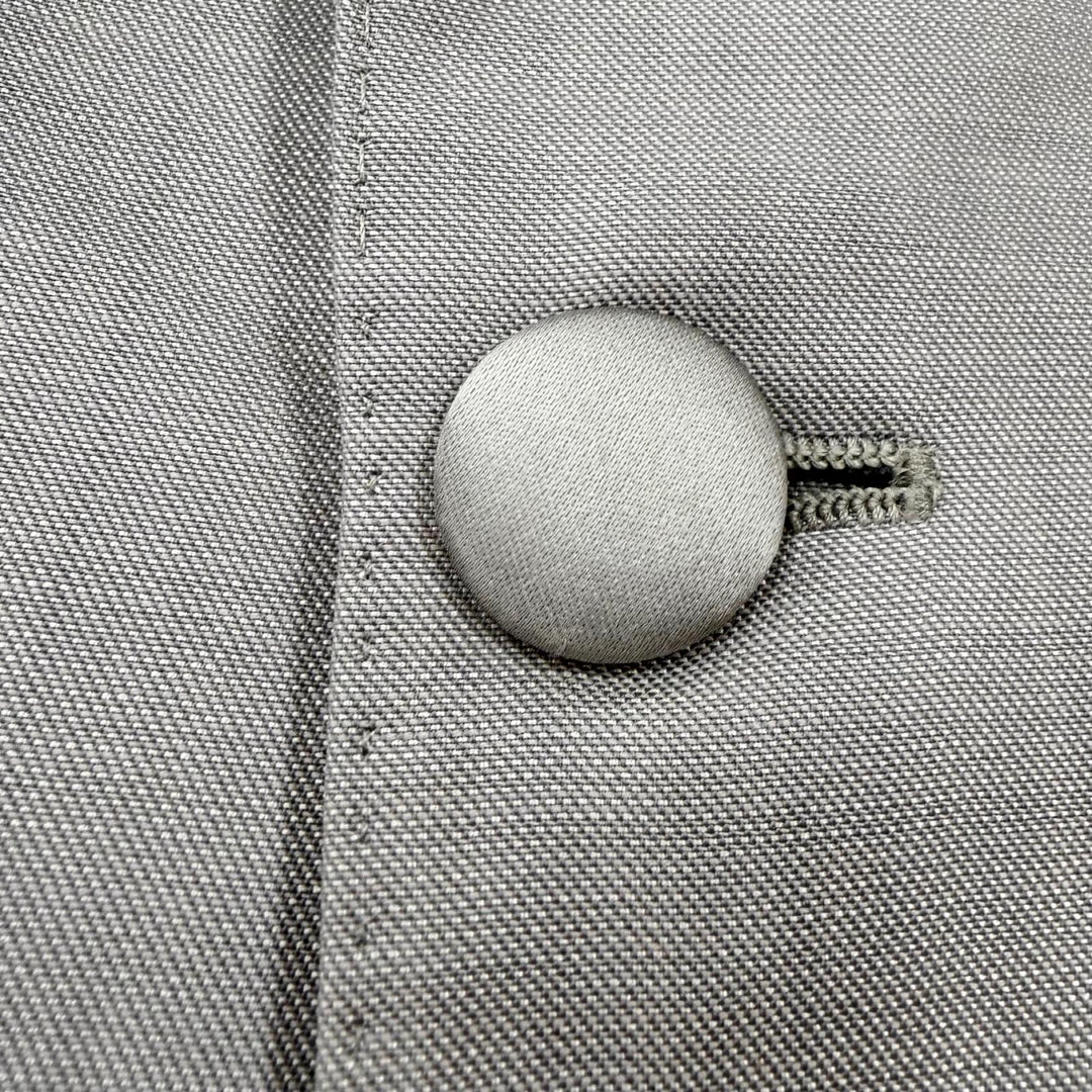 Pristine DOLCE&GABBANA two-piece set Black Tag Single Suit Light gray wool 54