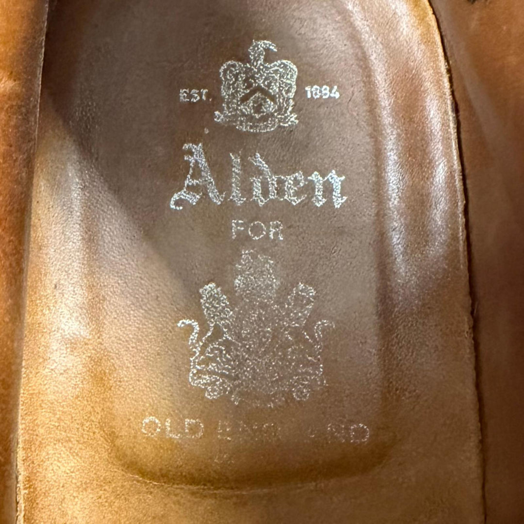 Very Good ALDEN boots Leather (with defects) Ravello Cordovan Cordovan 8 40641H
