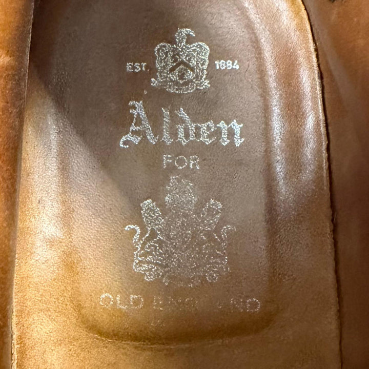 Very Good ALDEN boots Leather (with defects) Ravello Cordovan Cordovan 8 40641H