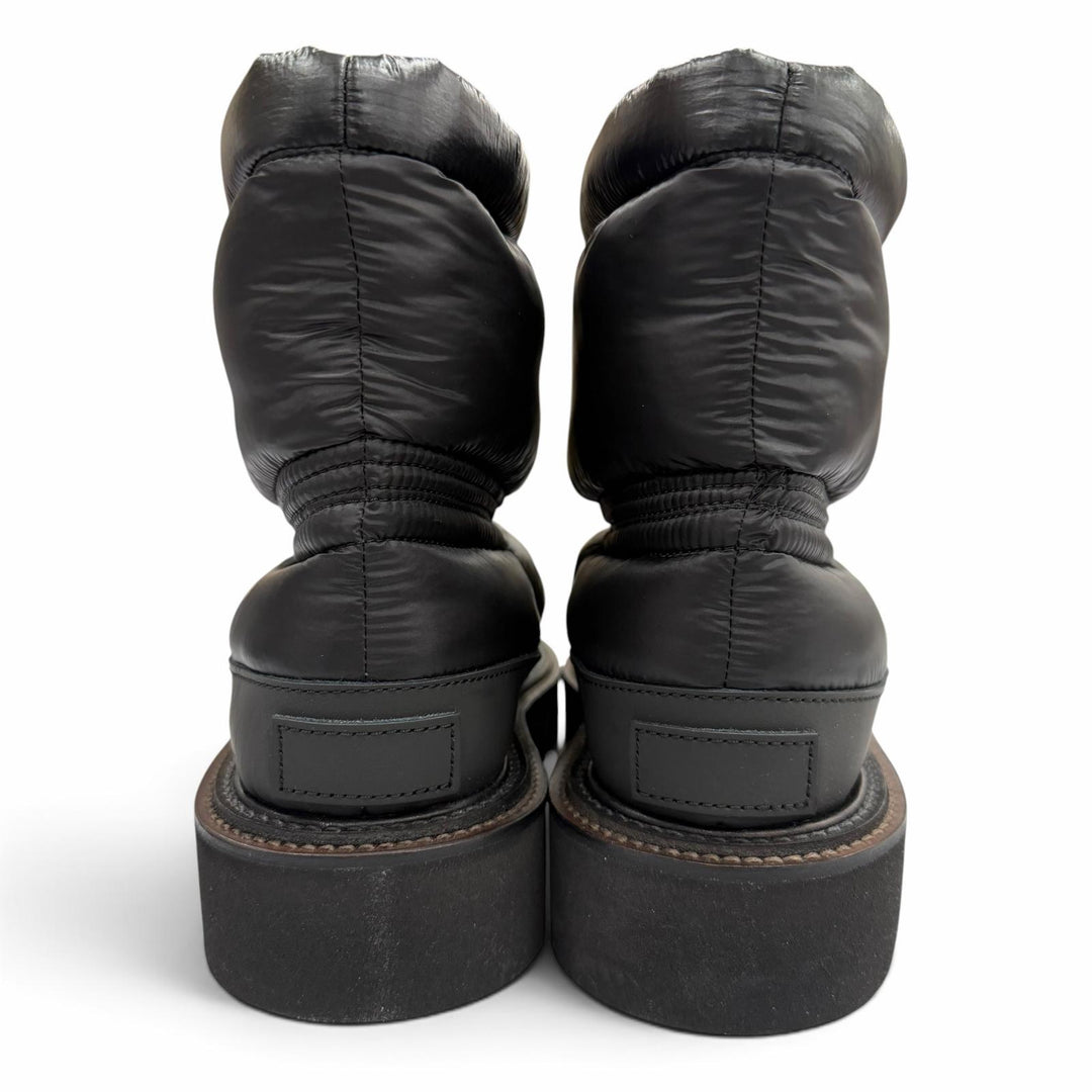 Pristine Sacai boots PADDED BOOTS Fleece with drawstring black 40 23-03230M