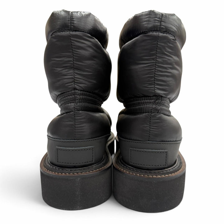 Pristine Sacai boots PADDED BOOTS Fleece with drawstring black 40 23-03230M