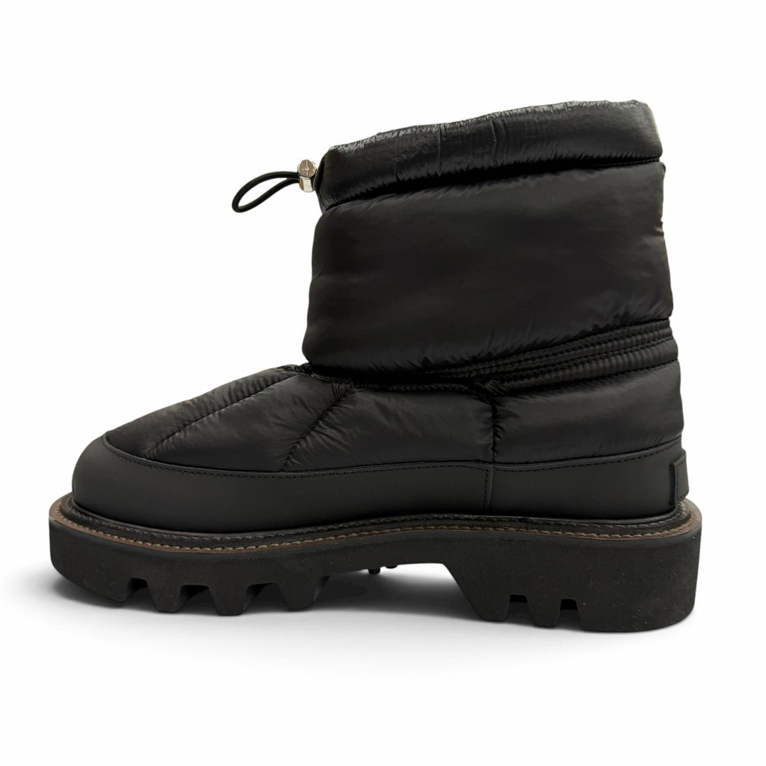 Pristine Sacai boots PADDED BOOTS Fleece with drawstring black 40 23-03230M