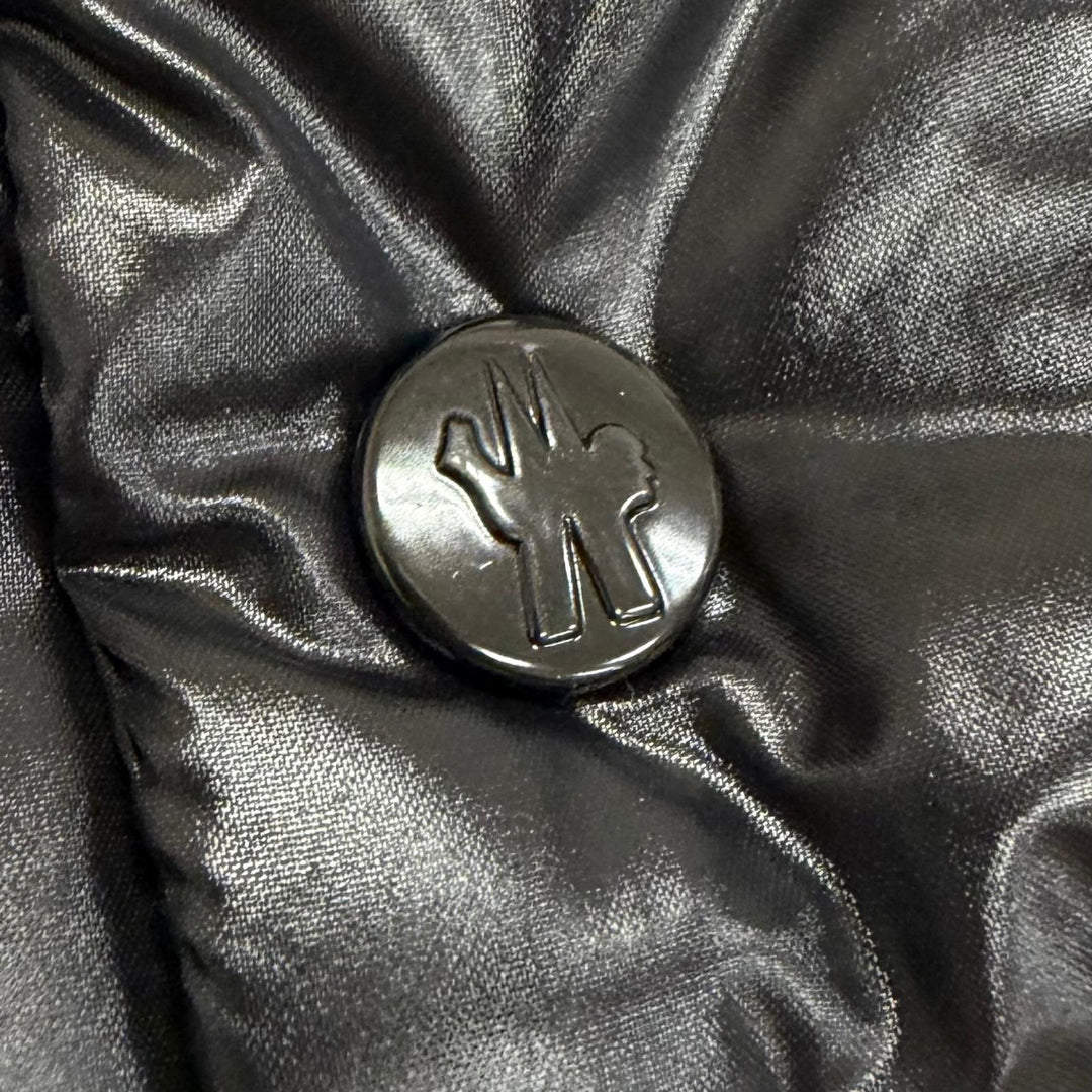 Great MONCLER GENIUS 7 Down vest OSTEEN GILET black Nylon mens 1