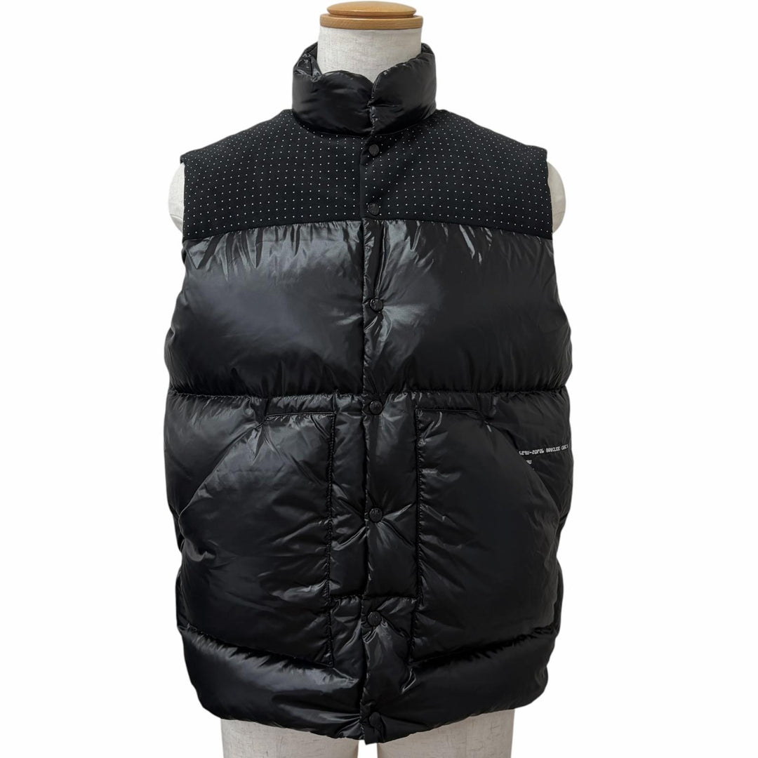 Great MONCLER GENIUS 7 Down vest OSTEEN GILET black Nylon mens 1