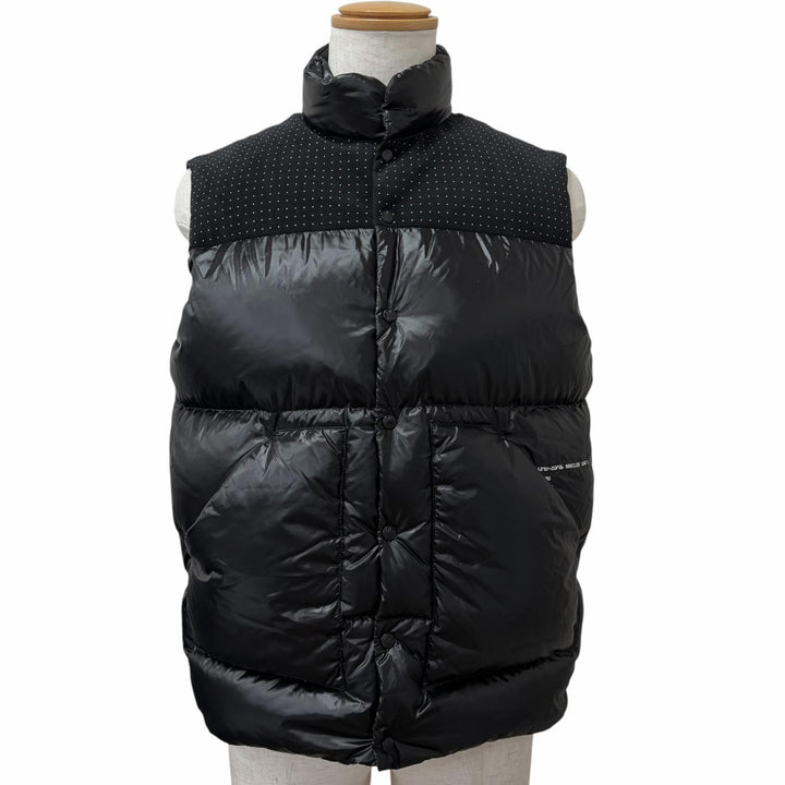 Great MONCLER GENIUS 7 Down vest OSTEEN GILET black Nylon mens 1