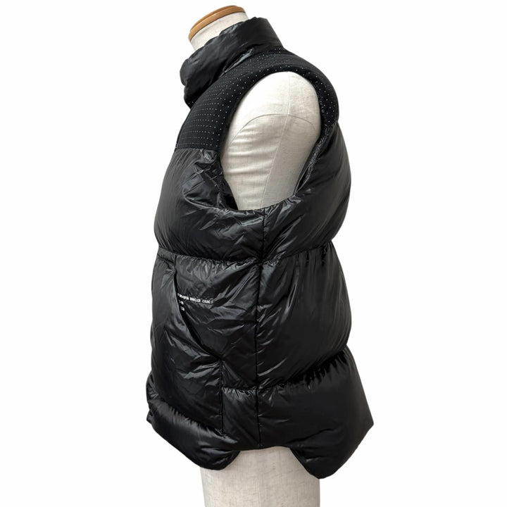 Great MONCLER GENIUS 7 Down vest OSTEEN GILET black Nylon mens 1