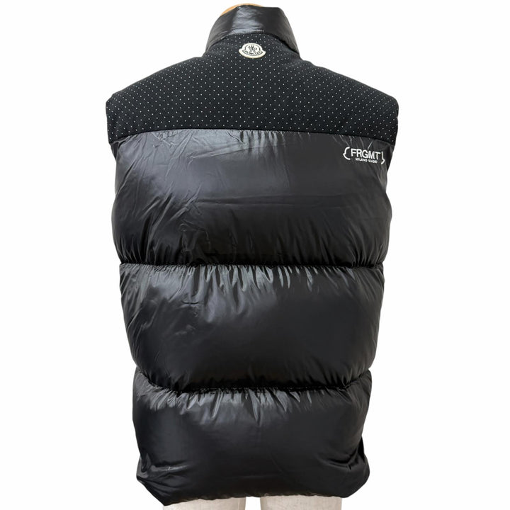 Great MONCLER GENIUS 7 Down vest OSTEEN GILET black Nylon mens 1
