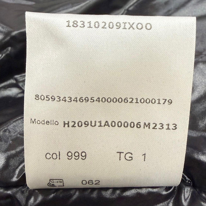 Great MONCLER GENIUS 7 Down vest OSTEEN GILET black Nylon mens 1