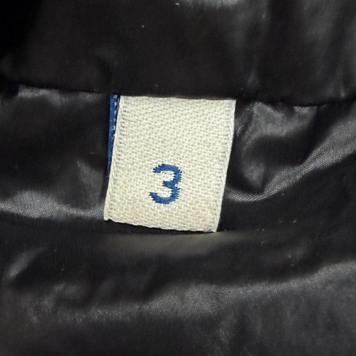 Great MONCLER Down vest GUI GILET Logo patch, packable, lightweight black Nylon