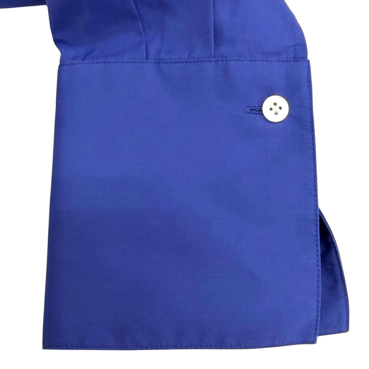 Excellent THE ROW Long sleeve shirt Oversized shirt Blue cotton XS AL106